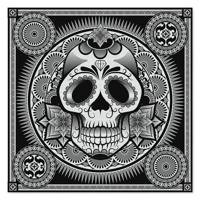 Wholesale Skull Bandana - 12 pieces