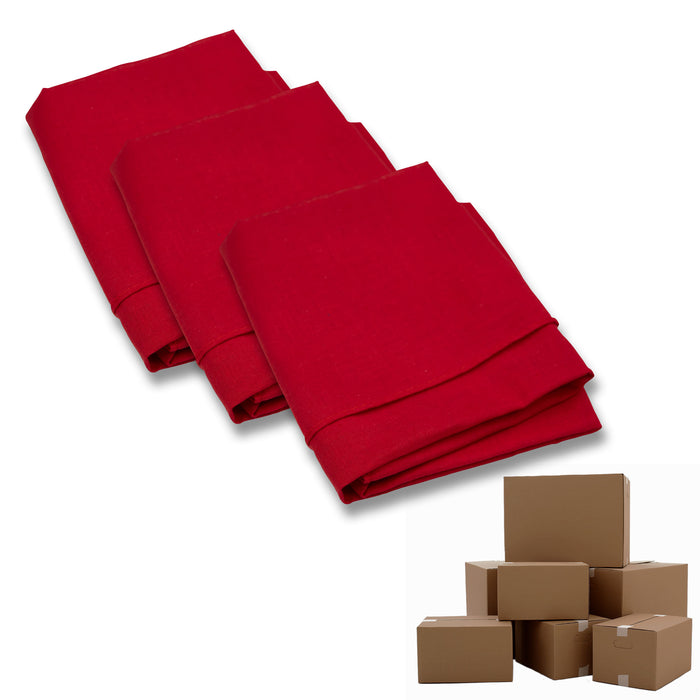 Case of Wholesale Solid Color Bandana - 600 Piece