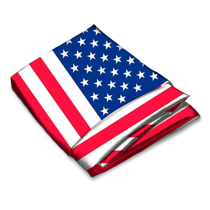 American Flag Wholesale Bandana - 12pcs